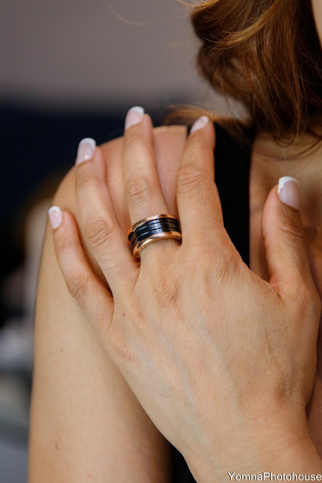 black gold ring